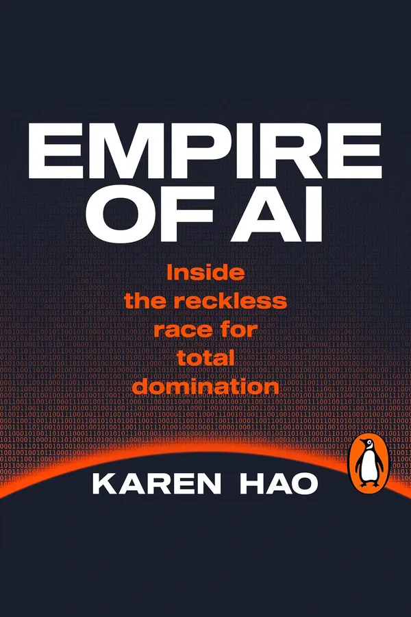 Empire of AI by Karen Hao audiobook cover
