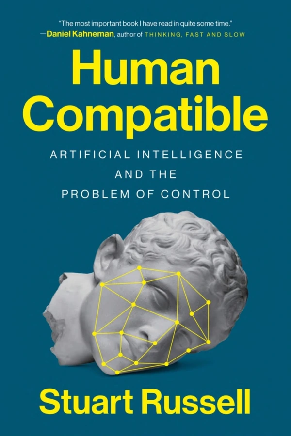Human Compatible by Stuart Russell audiobook cover