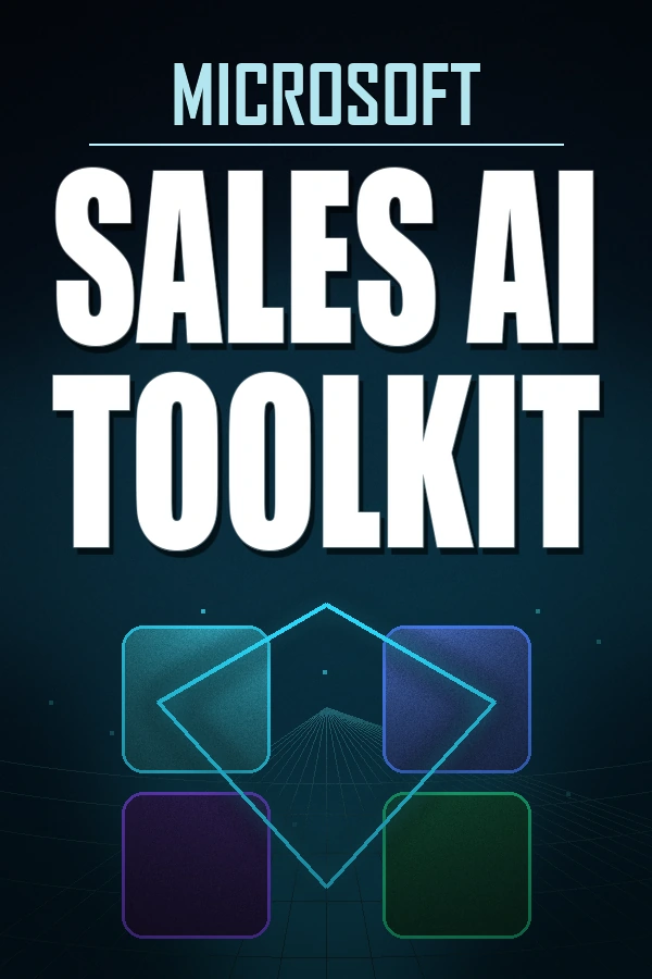 Microsoft Sales Toolkit with Generative AI Professional Certificate on Coursera course poster