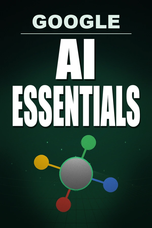 Google AI Essentials Specialization on Coursera course poster