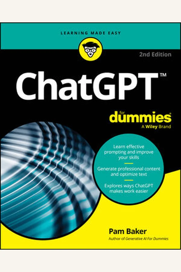 ChatGPT For Dummies by Pam Baker book cover