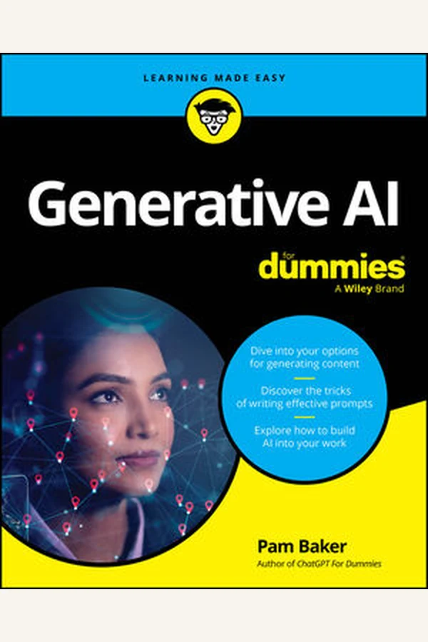 Generative AI For Dummies by Pam Baker book cover