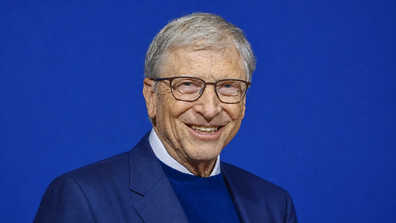 Bill Gates, Microsoft co-founder and Gates Foundation chair, in a September 2024 portrait