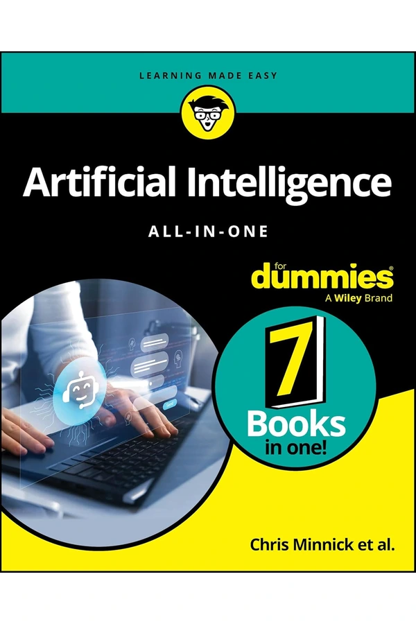 Artificial Intelligence All-in-One For Dummies by Chris Minnick and nine co-authors book cover