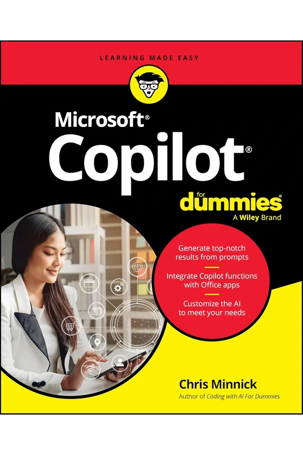 Microsoft Copilot For Dummies by Chris Minnick book cover