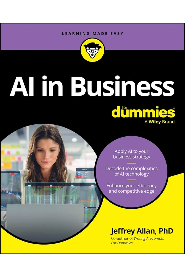 AI in Business For Dummies by Jeffrey Allan book cover