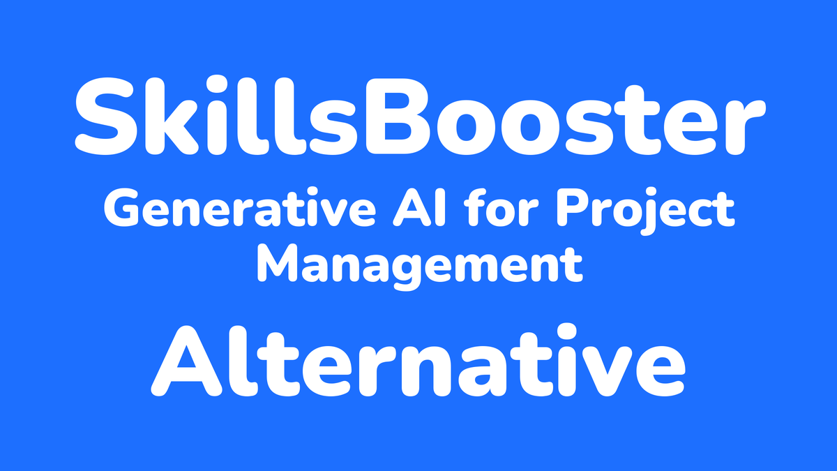 Generative AI for Project Management Specialization by SkillsBooster Academy on Coursera